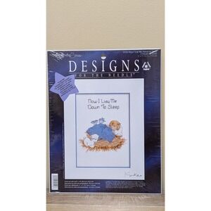Now I Lay Me Down To Sleep Counted Cross Stitch Kit #5556 Designs For Needle NIP